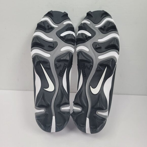 Nike Hyperdiamond 3 Keystone Women's SoftBall B/W Cleats AO7920-009 US Size 9.5 - Picture 7 of 8